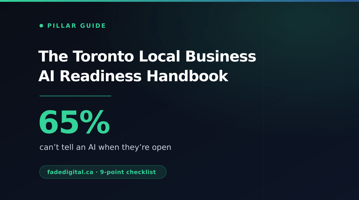 The Toronto Local Business AI Readiness Handbook